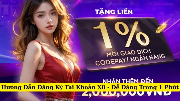 Hướng Dẫn Đăng Ký Tài Khoản X8 - Dễ Dàng Trong 1 Phút