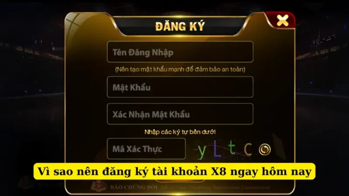 Vì sao nên đăng ký tài khoản X8 ngay hôm nay